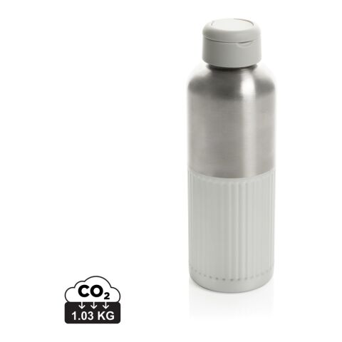 Werbeartikel Ripple RCS R-Steel auslaufsichere Wasserflasche 750 ml – silber – mit Logo bedruckt