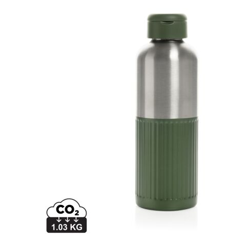 Werbeartikel Ripple RCS R-Steel auslaufsichere Wasserflasche 750 ml – grün – mit Logo bedruckt