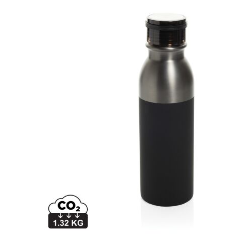 Duoloop einwändige Trinkflasche aus RCS rec. Stahl 780ml schwarz