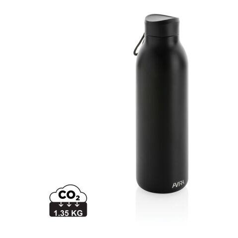 Avira Avior Flasche 500 ml aus RCS recycelten Stahl schwarz | ohne Werbeanbringung | Nicht verfügbar | Nicht verfügbar