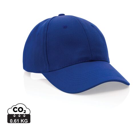 Impact 6 Panel Kappe aus 280gr rCotton mit AWARE™ Tracer blau | ohne Werbeanbringung | Nicht verfügbar | Nicht verfügbar | Nicht verfügbar