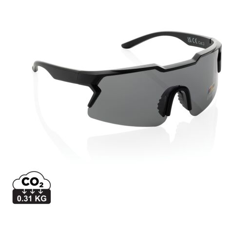 SproShield RCS Sportbrille mit polarisierten Gläsern schwarz | ohne Werbeanbringung | Nicht verfügbar | Nicht verfügbar