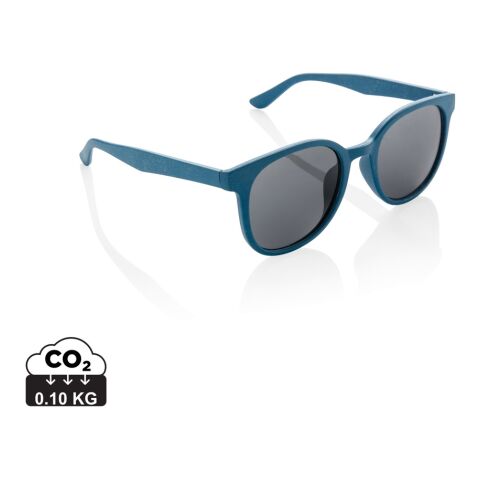 ECO Weizenstroh Sonnenbrille blau | ohne Werbeanbringung | Nicht verfügbar | Nicht verfügbar