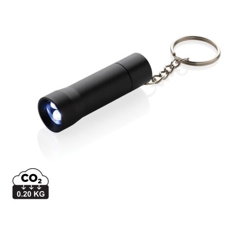 Flash Schlüsselanhänger-Taschenlampe aus RCS rec. Aluminium