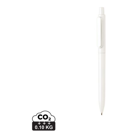 Werbeartikel X6 Stift – weiss – mit Logo bedruckt
