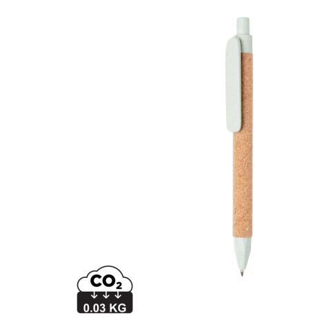 Werbeartikel ECO-Stift – grün – mit Logo bedruckt