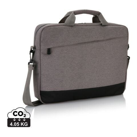 Trend 15” Laptoptasche grau-schwarz | ohne Werbeanbringung | Nicht verfügbar | Nicht verfügbar | Nicht verfügbar