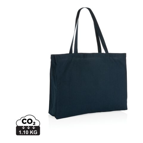 Impact AWARE™ recycelte Baumwoll-Shopper 145gr marineblau | ohne Werbeanbringung | Nicht verfügbar | Nicht verfügbar | Nicht verfügbar