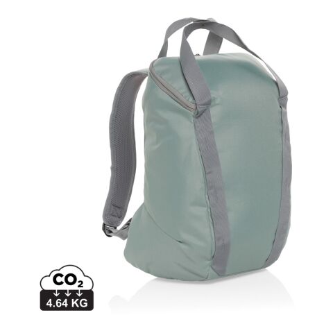 Werbeartikel Sienna AWARE™ RPET 14" Everyday Laptop-Rucksack – grün – mit Logo bedruckt