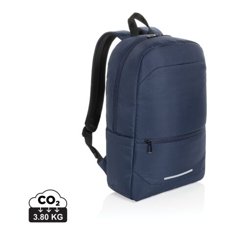 Werbeartikel CityPack AWARE™ RPET Business 15,6"-Laptop-Rucksack – navy blau – mit Logo bedruckt