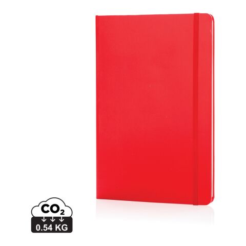 Basic Hardcover Notizbuch A5 rot | ohne Werbeanbringung | Nicht verfügbar | Nicht verfügbar