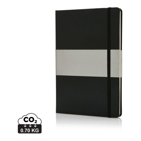 Deluxe Hardcover A5 Notizbuch schwarz | ohne Werbeanbringung | Nicht verfügbar | Nicht verfügbar