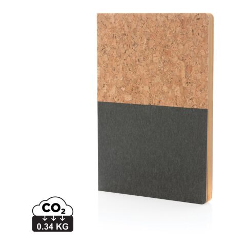 A5 Kork &amp; Kraft Notizbuch