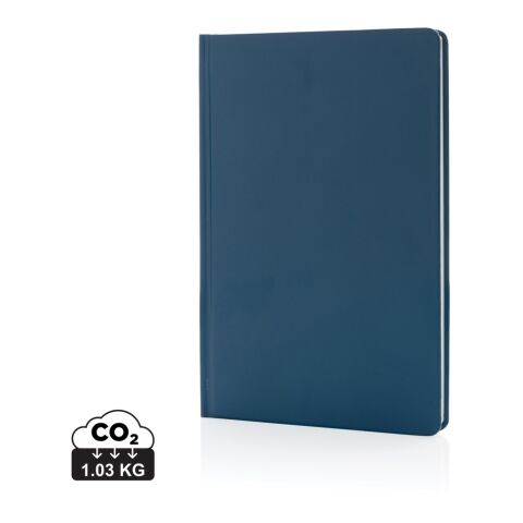 A5 Impact Steinpaper Hardcover Notizbuch blau | ohne Werbeanbringung | Nicht verfügbar | Nicht verfügbar