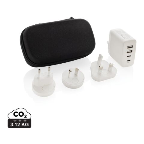 TravelCharge Pro Reiseladegerät mit USB-C aus RCS rec. ABS