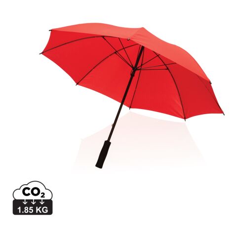 23&quot; Impact AWARE™ RPET 190T Stormproof-Schirm rot | ohne Werbeanbringung | Nicht verfügbar | Nicht verfügbar