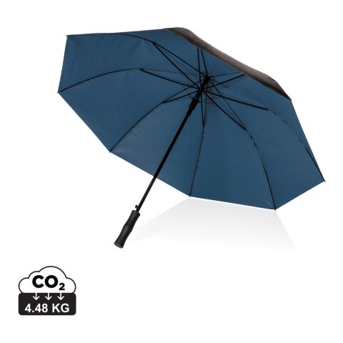 21&quot; Impact AWARE™ RPET 190T Pongee Bi-Color Auto-Open-Schirm blau | ohne Werbeanbringung | Nicht verfügbar | Nicht verfügbar