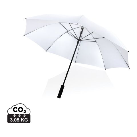 30" Impact AWARE™ RPET 190T Stormproof-Schirm weiß | ohne Werbeanbringung | Nicht verfügbar | Nicht verfügbar