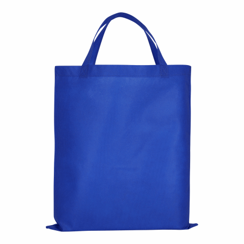 Werbeartikel TEXXILLA PP-Tasche CLASSIC mit zwei kurzen Henkeln – königsblau – mit Logo bedruckt