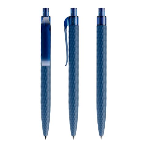 Prodir QS01 Druckkugelschreiber Soft Touch marineblau | Blau | ohne Werbeanbringung