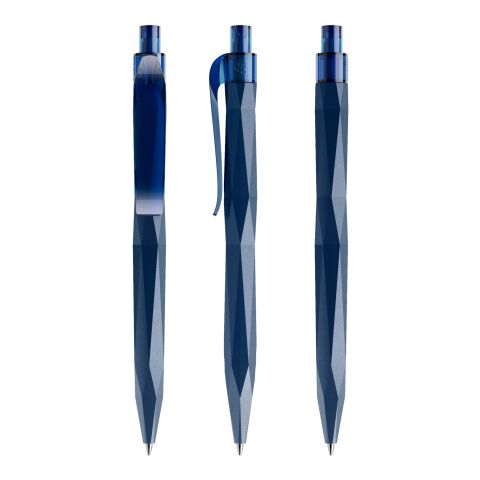 Werbeartikel Prodir QS20 Druckkugelschreiber matt – marineblau – mit Logo bedruckt