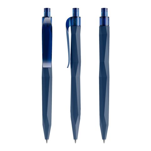 Werbeartikel Prodir QS20 Druckkugelschreiber Soft Touch – marineblau – mit Logo bedruckt
