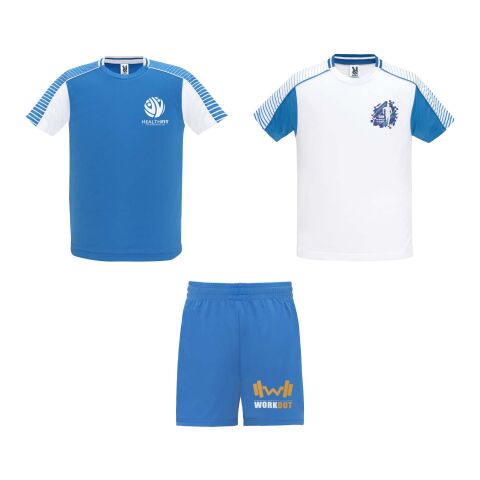 Juve Sport-Set Unisex Standard | weiss-royalblau | S | ohne Werbeanbringung | Nicht verfügbar | Nicht verfügbar | Nicht verfügbar