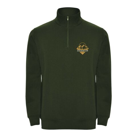 Aneto Pullover mit Viertelreißverschluss
