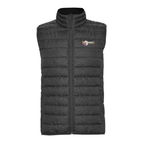 Oslo isolierter Bodywarmer für Herren heather schwarz | XL | ohne Werbeanbringung | Nicht verfügbar | Nicht verfügbar