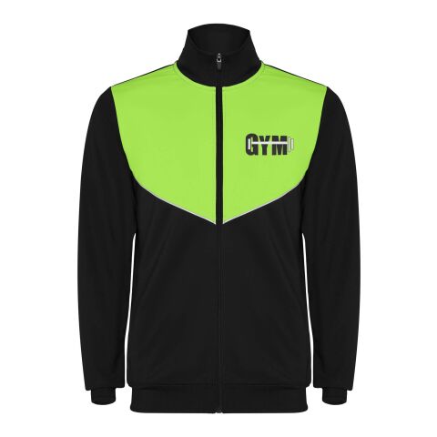 Evans Trainingsanzug Unisex Standard | schwarz-limone | L | ohne Werbeanbringung | Nicht verfügbar | Nicht verfügbar | Nicht verfügbar