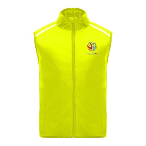 Jannu leichte Laufweste Unisex Standard | Fluor Yellow | L | ohne Werbeanbringung | Nicht verfügbar | Nicht verfügbar