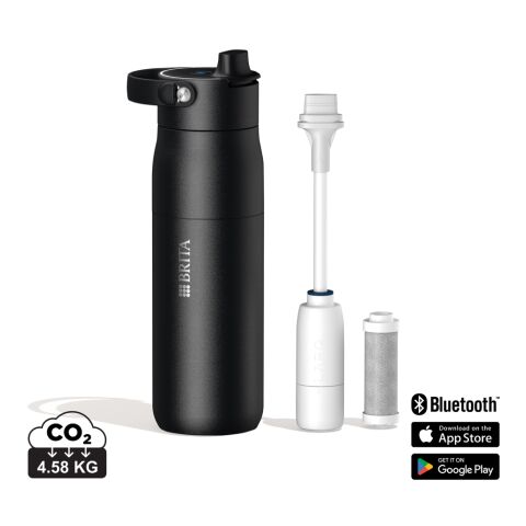 BRITA LARQ IQ Track Purify Clean Flasche 680ml schwarz