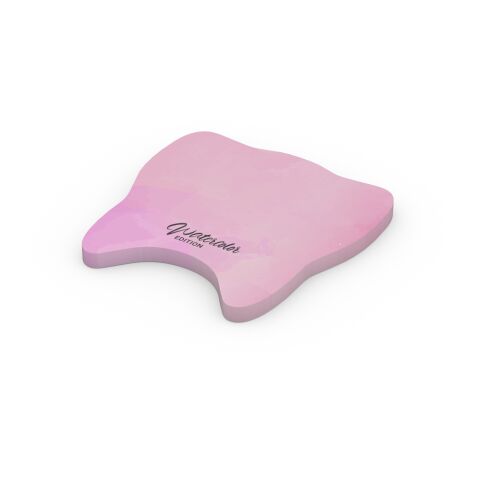 Haftnotizblock Form 72 × 72 mm RECYCLING formgestanzt 66 × 66 mm | ohne Werbeanbringung | Zahn