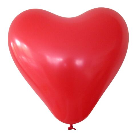 Werbeartikel Herzballon – rot – mit Logo bedruckt