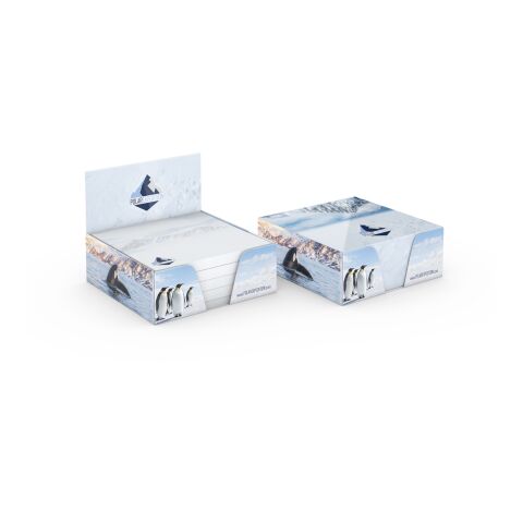 Haftnotiz-Box Pop-Up-Box Haftnotizblöcke weiß Karton-Box individuell bedruckt 4C-Quality | ohne Werbeanbringung | 250.0 | individuell