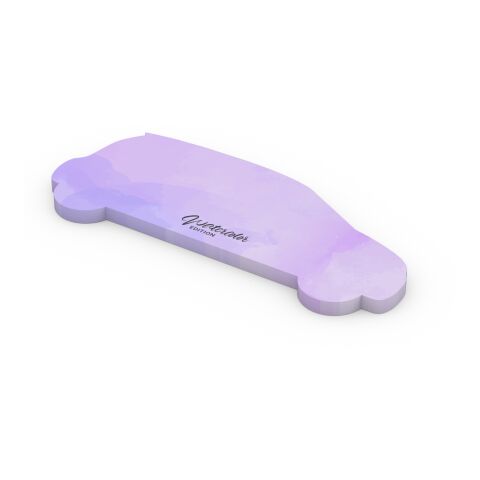 Haftnotizblock Form 125 × 72 mm formgestanzt 119 × 51 mm | ohne Werbeanbringung | 50.0 | Auto