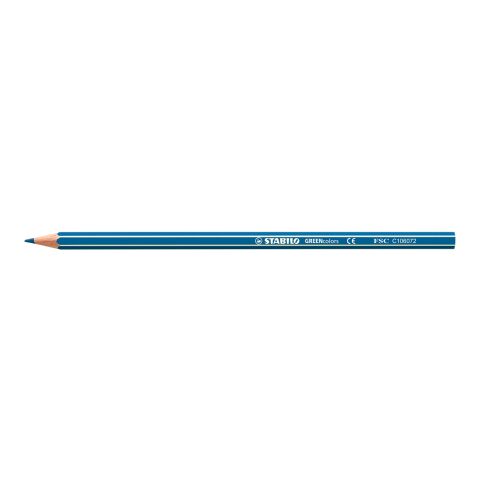 Werbeartikel STABILO GREENcolors Farbstift – hellblau – mit Logo bedruckt