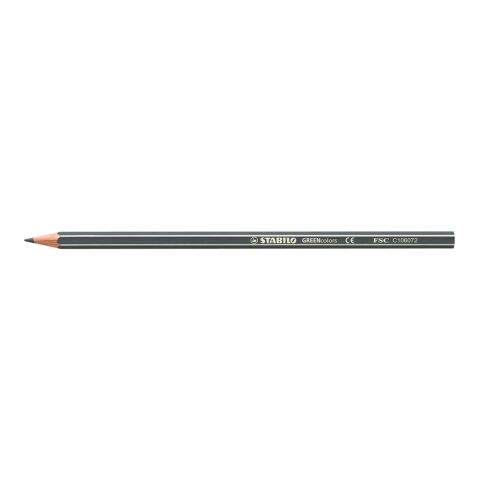 Werbeartikel STABILO GREENcolors Farbstift – grau – mit Logo bedruckt