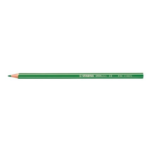 Werbeartikel STABILO GREENcolors Farbstift – grün – mit Logo bedruckt
