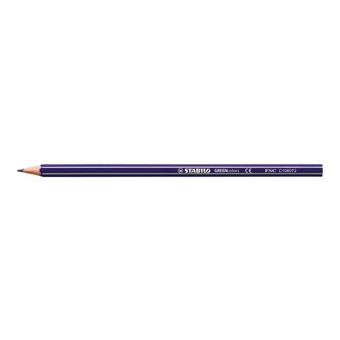 Werbeartikel STABILO GREENcolors Farbstift – mittelblau – mit Logo bedruckt