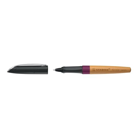 Werbeartikel STABILO Grow Rollerball – dunkelrot – mit Logo bedruckt
