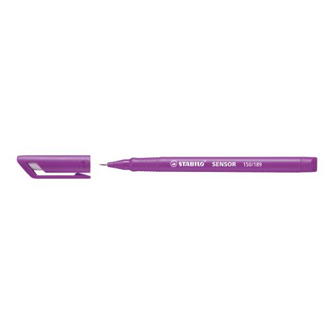 Werbeartikel STABILO sensor colorful Tintenfeinschreiber – violett – mit Logo bedruckt