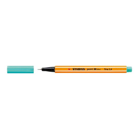 Werbeartikel STABILO point 88 Mini Fineliner – hellgrün – mit Logo bedruckt