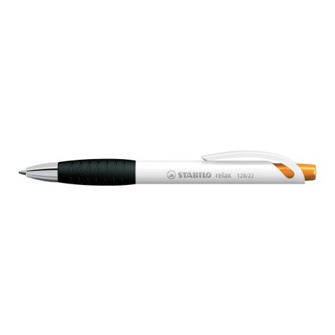 Werbeartikel STABILO relax Kugelschreiber – orange – mit Logo bedruckt