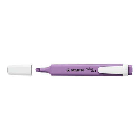 Werbeartikel STABILO swing cool NatureCOLORS Leuchtmarkierer – mauve – mit Logo bedruckt