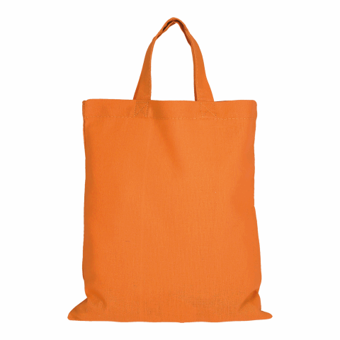 Werbeartikel TEXXILLA Apothekertasche, ca. 140 g/m² – orange – mit Logo bedruckt