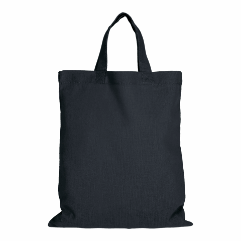 Werbeartikel TEXXILLA Midi – Baumwolltasche, ca. 140 g/m² – marineblau – mit Logo bedruckt