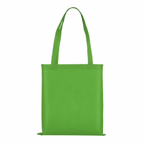 Werbeartikel TEXXILLA PP-Tasche Classic mit zwei langen Henkeln – hellgrün – mit Logo bedruckt