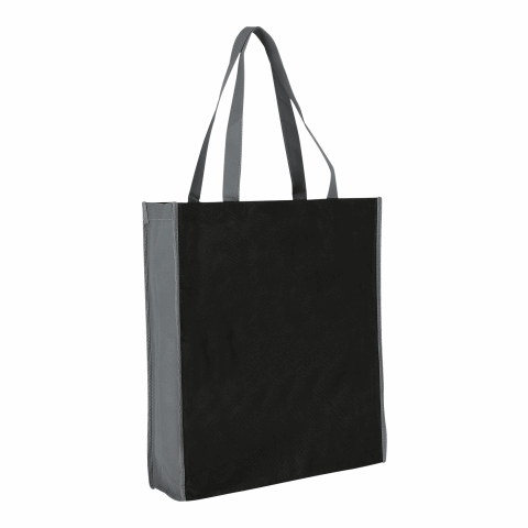 Werbeartikel TEXXILLA City-Bag 2 – schwarz-grau – mit Logo bedruckt