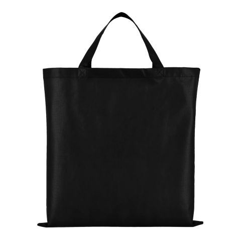 Werbeartikel TEXXILLA QUADRATISCH, PRAKTISCH, GUT – PP-Tasche – schwarz – mit Logo bedruckt